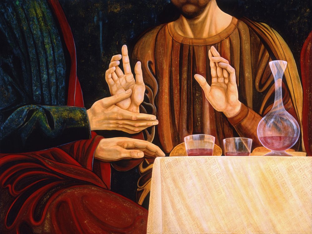 Pass the Wine (A Study of Hands), by Michael O'Kelly.